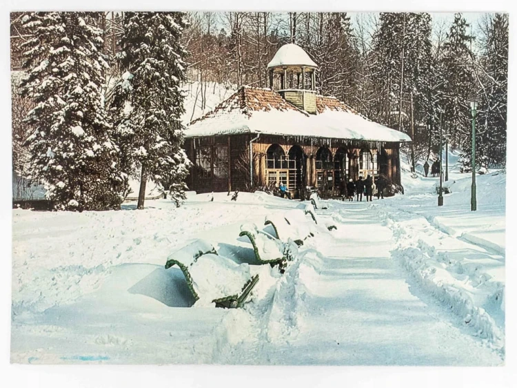KRYNICA-ZDRÓJ - PIJALNIA JANA 1975 PRL