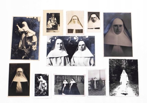 ZESTAW STARYCH FOTOGRAFII - SIOSTRY ZAKONNE l. 30-50