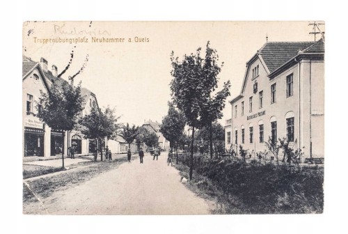 ŚWIĘTOSZÓW - POLIGON, POCZTA, MIASTO, SKLEPY 1915