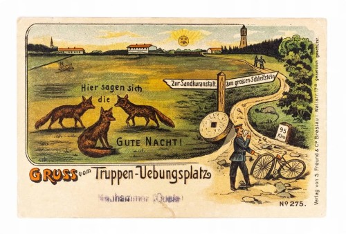 ŚWIĘTOSZÓW - POLIGON, WIEŻA CIŚNIEŃ 1909
