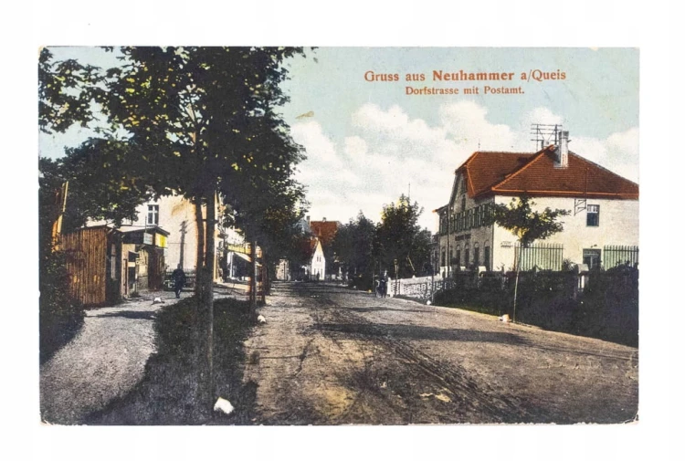 ŚWIĘTOSZÓW - POLIGON, POCZTA, MIASTO, SKLEPY 1917 (WROCŁAW)