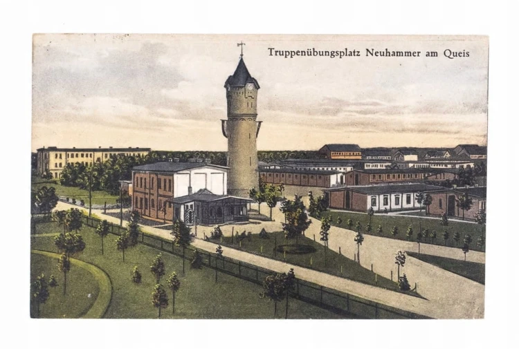 ŚWIĘTOSZÓW - POLIGON, WIEŻA CIŚNIEŃ, KOSZARY 1931