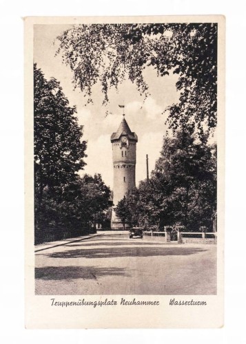 ŚWIĘTOSZÓW - POLIGON, WIEŻA CIŚNIEŃ 1942