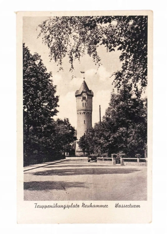 ŚWIĘTOSZÓW - POLIGON, WIEŻA CIŚNIEŃ 1942