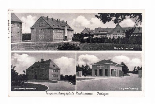 ŚWIĘTOSZÓW - POLIGON, KOSZARY, WARTOWNIA 1938 (PRZYCHLEWO)