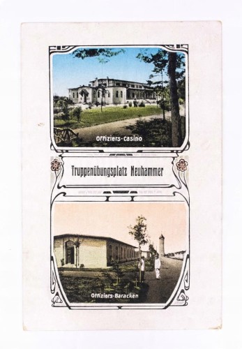 ŚWIĘTOSZÓW - POLIGON, KASYNO OFICERSKIE 1916