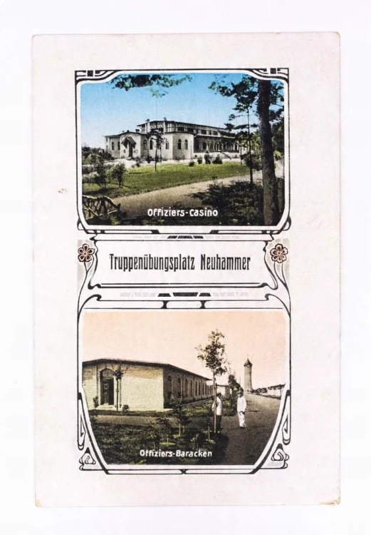 ŚWIĘTOSZÓW - POLIGON, KASYNO OFICERSKIE 1916