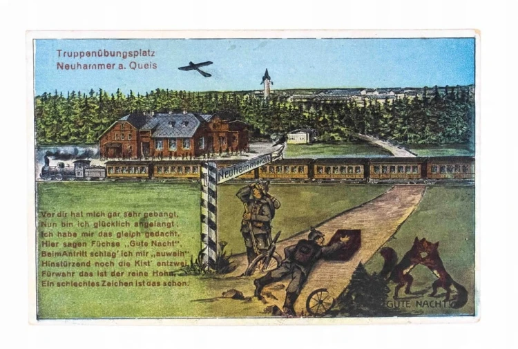 ŚWIĘTOSZÓW - POLIGON, KOLEJ 1918