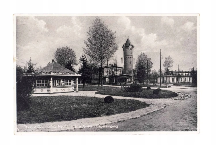 ŚWIĘTOSZÓW - POLIGON, WIEŻA CIŚNIEŃ, KOSZARY 1935
