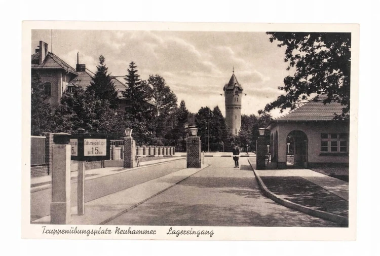 ŚWIĘTOSZÓW - POLIGON, WIEŻA CIŚNIEŃ, KOSZARY, WARTOWNIA 1939 (ZGORZELEC)