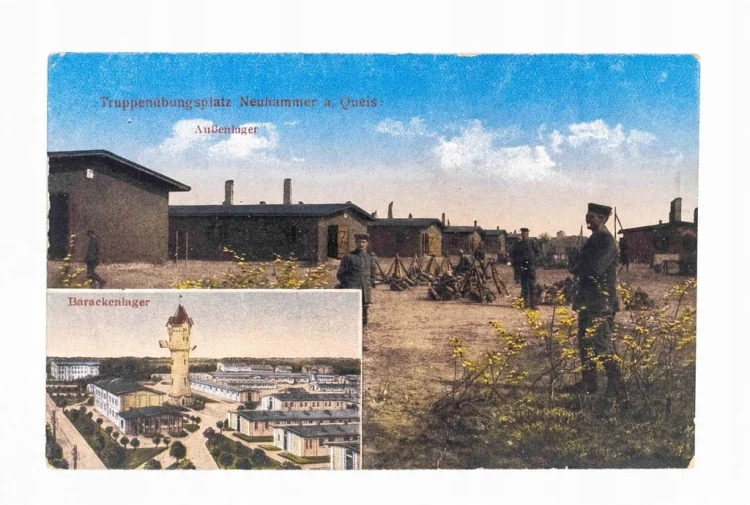 ŚWIĘTOSZÓW - POLIGON, KOSZARY, ŻOŁNIERZE 1918