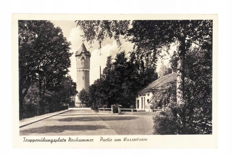 ŚWIĘTOSZÓW - POLIGON, WIEŻA CIŚNIEŃ 1940