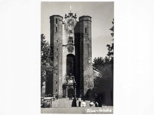 GDAŃSK - ARCHIKATEDRA OLIWSKA LATA 50. / 60. PRL