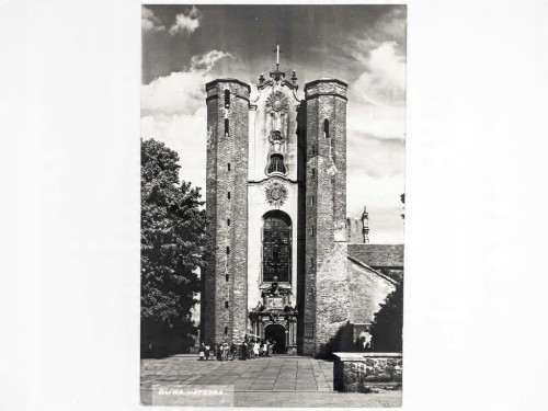 GDAŃSK - ARCHIKATEDRA OLIWSKA LATA 50. / 60. PRL