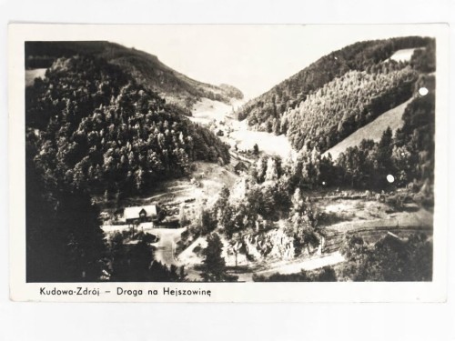 KUDOWA-ZDRÓJ - DROGA NA HEJSZOWINĘ LATA 50. / 60. PRL
