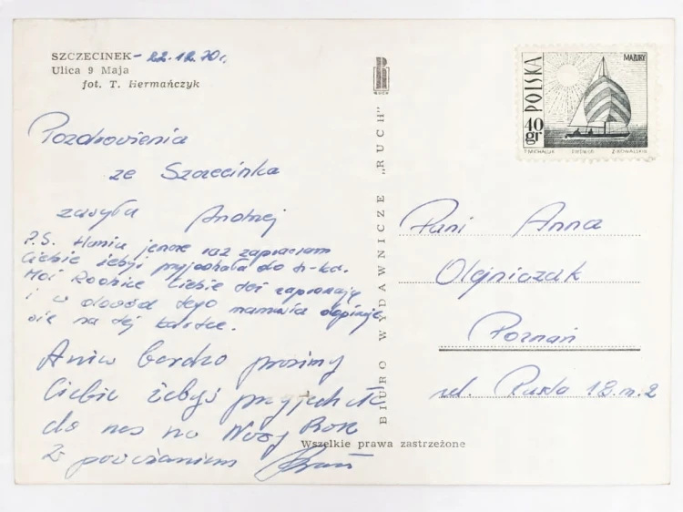 SZCZECINEK - UL. 9 MAJA 1970 PRL