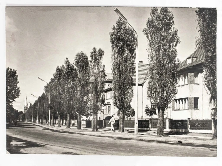 SZCZECINEK - UL. JANKA KRASICKIEGO 1970 PRL