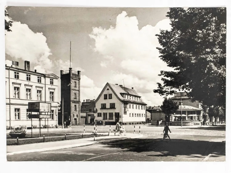 SZCZECINEK - PLAC SOWIŃSKIEGO 1971 PRL