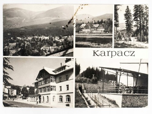 KARPACZ - DOM WYPOCZYNKOWY FWP MIESZKO HOTEL ORLINEK ZAPORA NA ŁOMNICY PRL