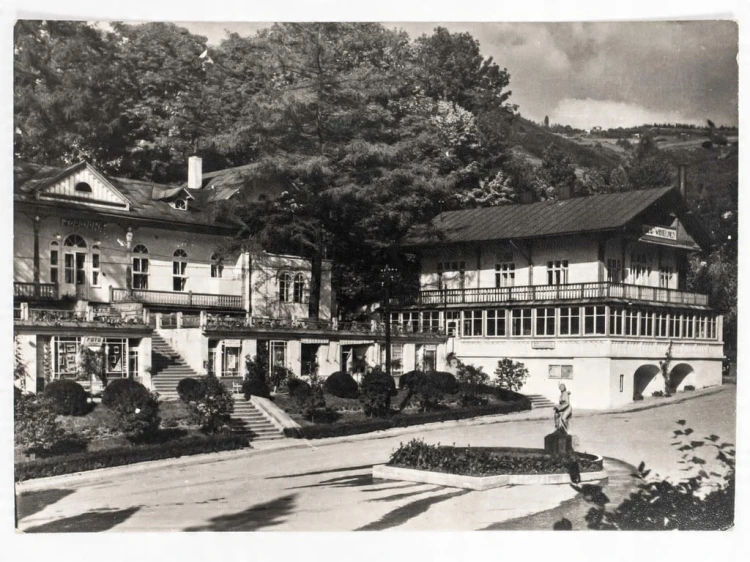SZCZAWNICA - ZAKŁAD WODOLECZNICZY LATA 60. PRL