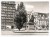 WROCŁAW - FRAGMENT RYNKU Z POMNIKIEM ALEKSANDRA FREDRY LATA 60. PRL