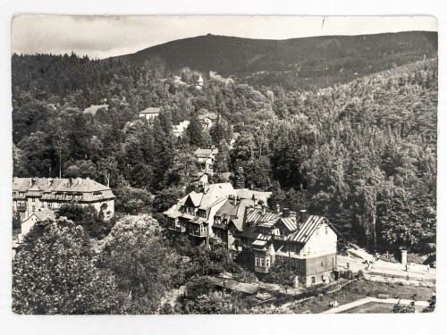 SZKLARSKA PORĘBA - PANORAMA GÓRSKA LATA 60. PRL