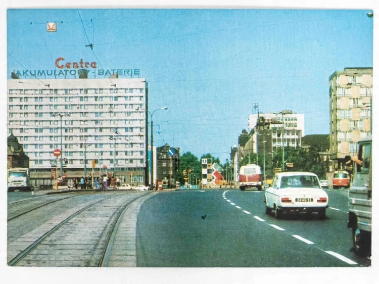 POZNAŃ - JOWITA I RONDO KOPERNIKA OBECNIE KAPONIERA LATA 70. / 80. PRL