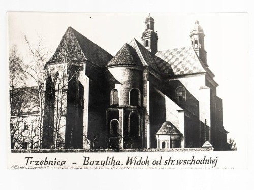 TRZEBNICA - SANKTUARIUM I BAZYLIKA ŚW. JADWIGI ŚLĄSKIEJ LATA 50. / 60. PRL
