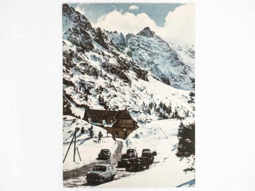 TATRY WYSOKIE - SCHRONISKO NAD MORSKIM OKIEM 1961 PRL