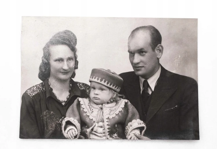 STARA FOTOGRAFIA - ZDJĘCIE RODZINNE, WAŁBRZYCH PODGÓRZE