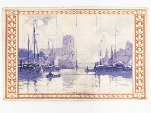 VILA NOVA DE GAIA - WIDOK Z PORTU PORTUGALIA / WSCHOWA PRZEDWOJENNA