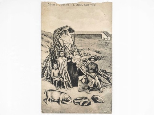 REPUBLIKA ZIELONEGO PRZYLĄDKA - DOMEK RYBAKÓW NA SAO VICENTE WSCHOWA 1921