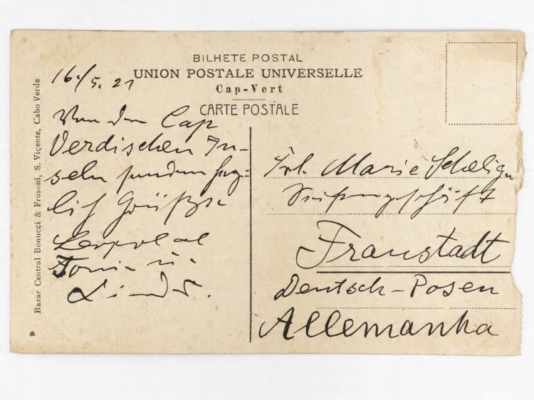 REPUBLIKA ZIELONEGO PRZYLĄDKA - DOMEK RYBAKÓW NA SAO VICENTE WSCHOWA 1921