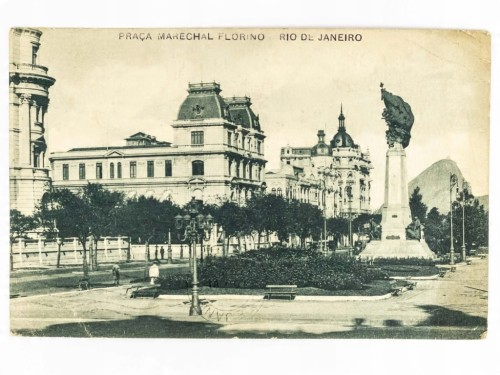 RIO DE JANEIRO - PLAC MARSZAŁKA FLORIANO BRAZYLIA / WSCHOWA 1923