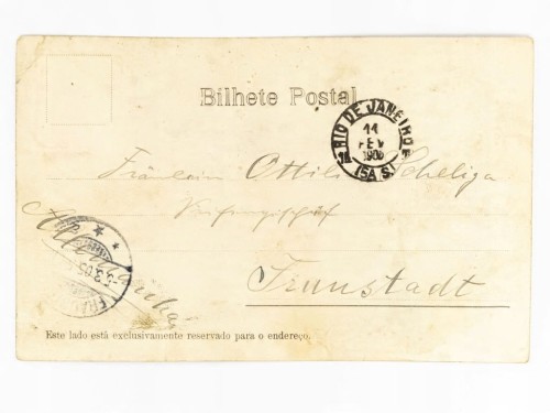 RIO DE JANEIRO - RYBACY PRZY PLAŻY BOTAFOGO BRAZYLIA / WSCHOWA 1905