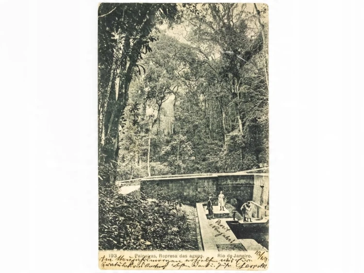 RIO DE JANEIRO - PAINEIRAS ZBIORNIK WODNY PUSZCZA BRAZYLIA / WSCHOWA 1908