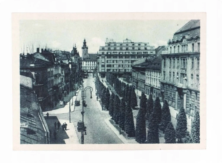 LWÓW - ULICA AKADEMICKA, OKUPACJA l. 40