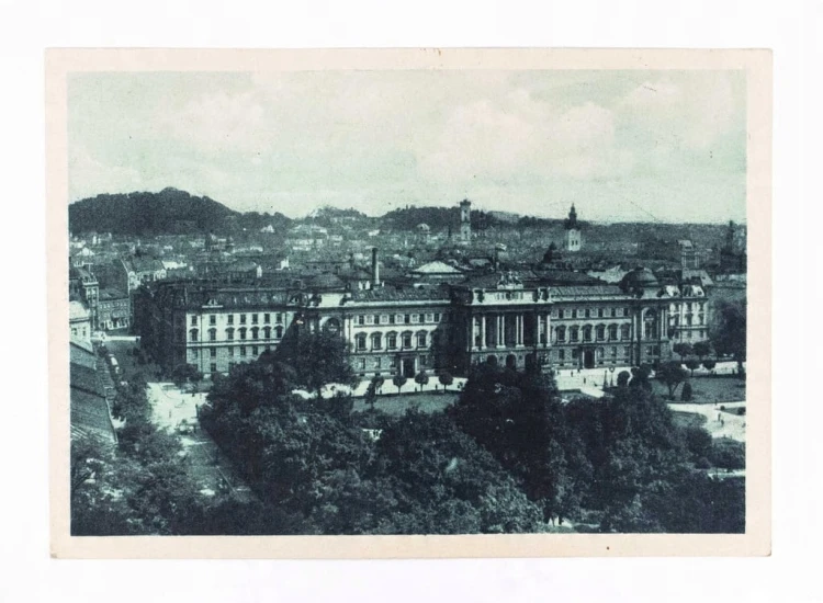 LWÓW - GMACH SEJMU, OKUPACJA l. 40