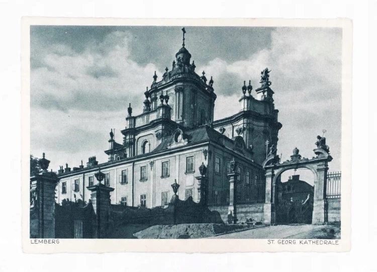 LWÓW - KATEDRA ŚW. JURA, OKUPACJA l. 40