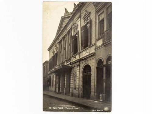 SAO PAULO - TEATR S. ANNA BRAZYLIA / WSCHOWA 1907