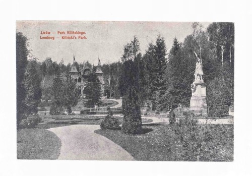 LWÓW - PARK KILIŃSKIEGO pocz. XX w.
