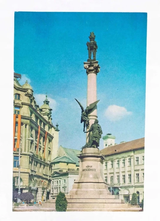 LWÓW - POMNIK MICKIEWICZA 1972