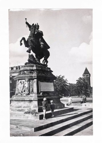 GDAŃSK - POMNIK KRÓLA JANA III SOBIESKIEGO l. 60