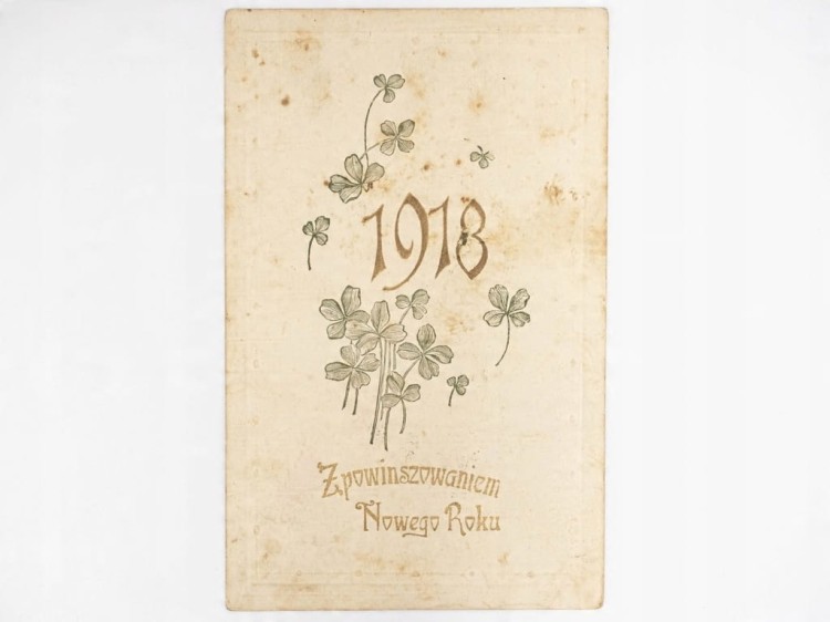 POCZTÓWKA DO KS. J. SMOLIŃSKIEGO 4 PUŁK STRZELCÓW WLKP LUBLIN / ŁUKÓW 1918