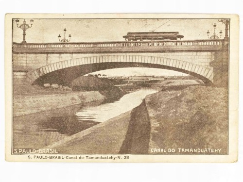 SAO PAULO - KANAŁ TAMANDUATEHY BRAZYLIA / WSCHOWA 1922