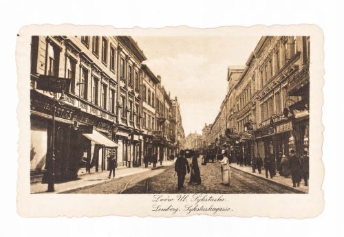 LWÓW - ULICA SYKSTUSKA 1917