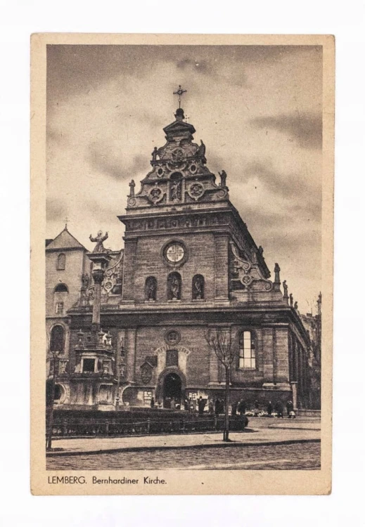 LWÓW - KOŚCIÓŁ BERNARDYNÓW, OKUPACJA l. 40