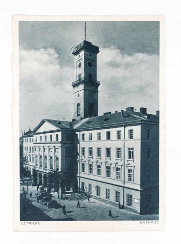 LWÓW - RATUSZ, OKUPACJA l. 40