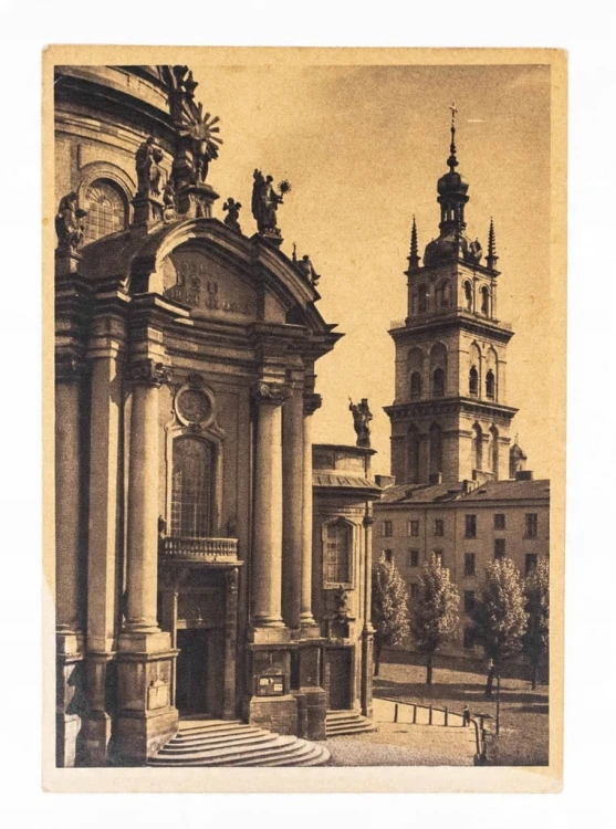 LWÓW - KLASZTOR DOMINIKANÓW I CERKIEW WOŁOSKA, OKUPACJA l. 40