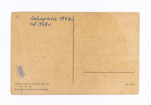 TATRY - KOLEJ LINOWA NA KASPROWY 1938